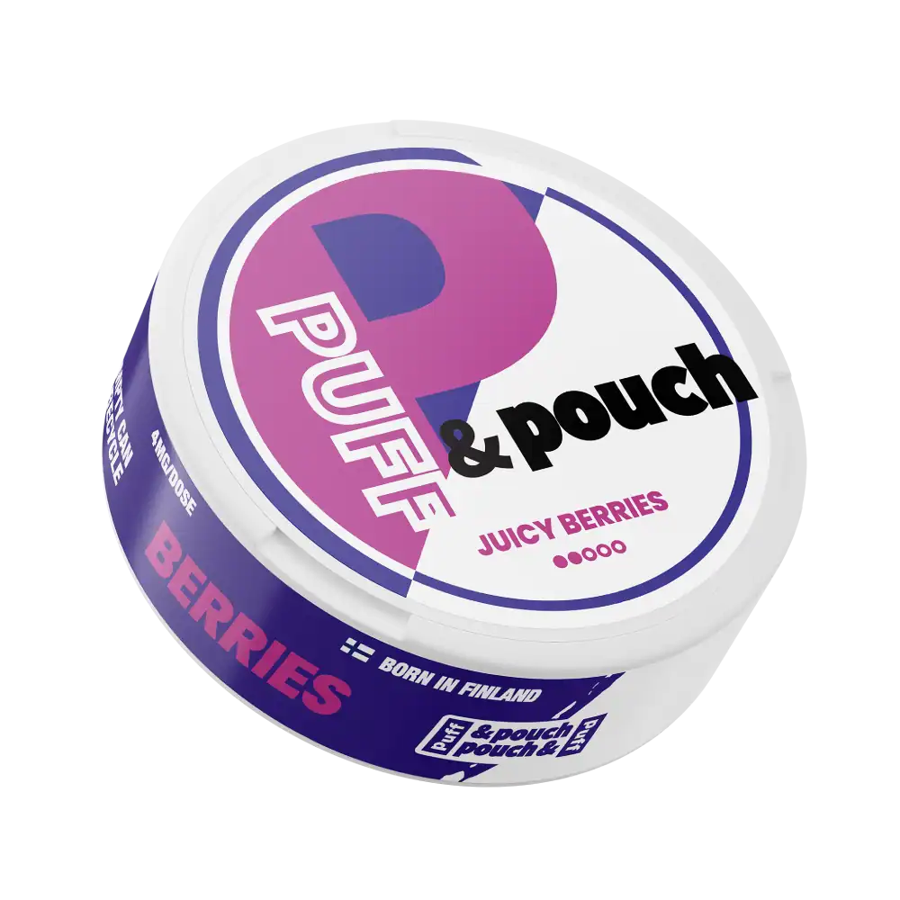Puff & Pouch Juicy Berries 4mg