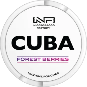 cuba bayas del bosque blanco