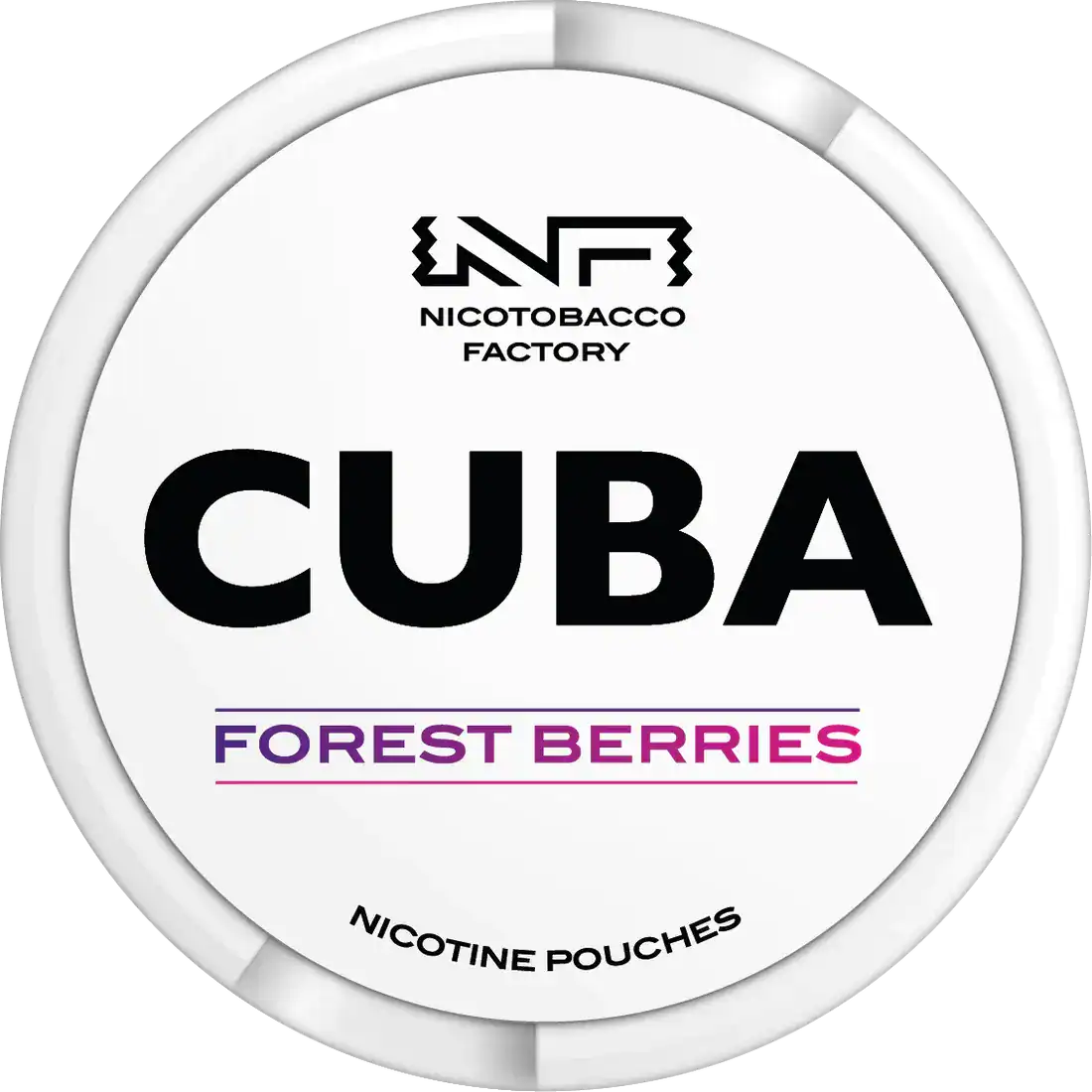 cuba bayas del bosque blanco