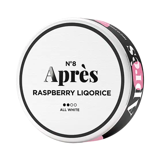 č. 8 apres malinové sladké drievko celá biela časť