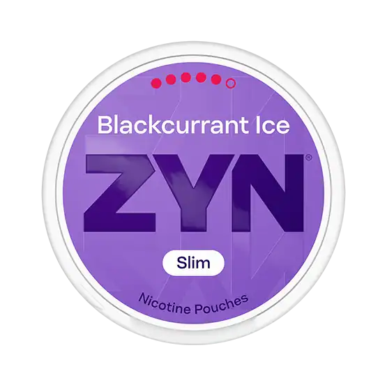 zyn blackcurrant ice slim
