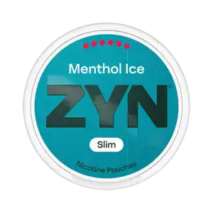 zyn menthol ice slim s6