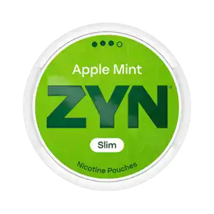 zyn slim manzana fuerte menta