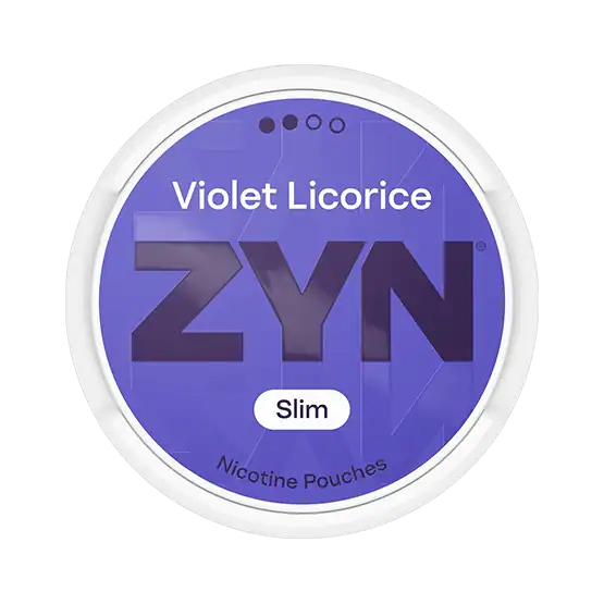 zyn fialová lékořice slim