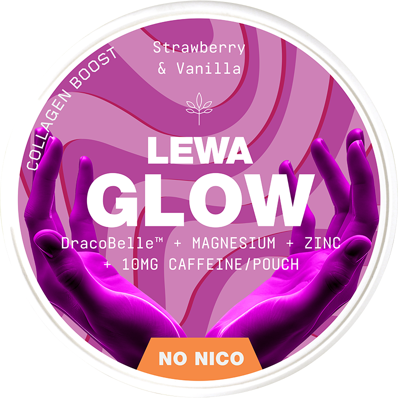 LEWA Glow Strawberry & Vanilla