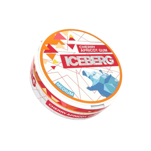 ICEBERG Kirsche-Aprikose-Kaugummi Medium