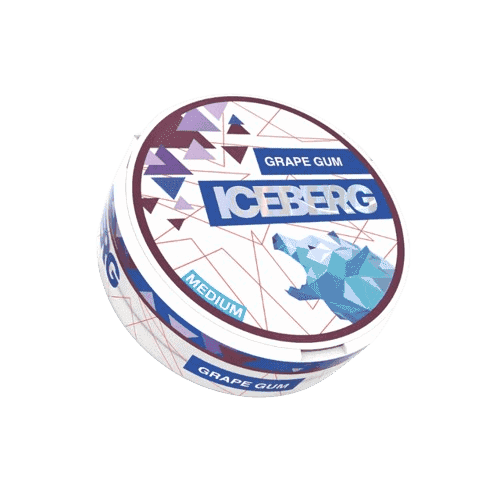 ICEBERG Traubenkaugummi Medium