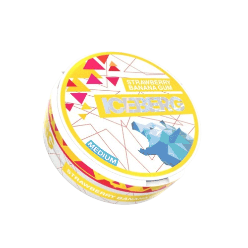 ICEBERG Strawberry Banana Gum Medium