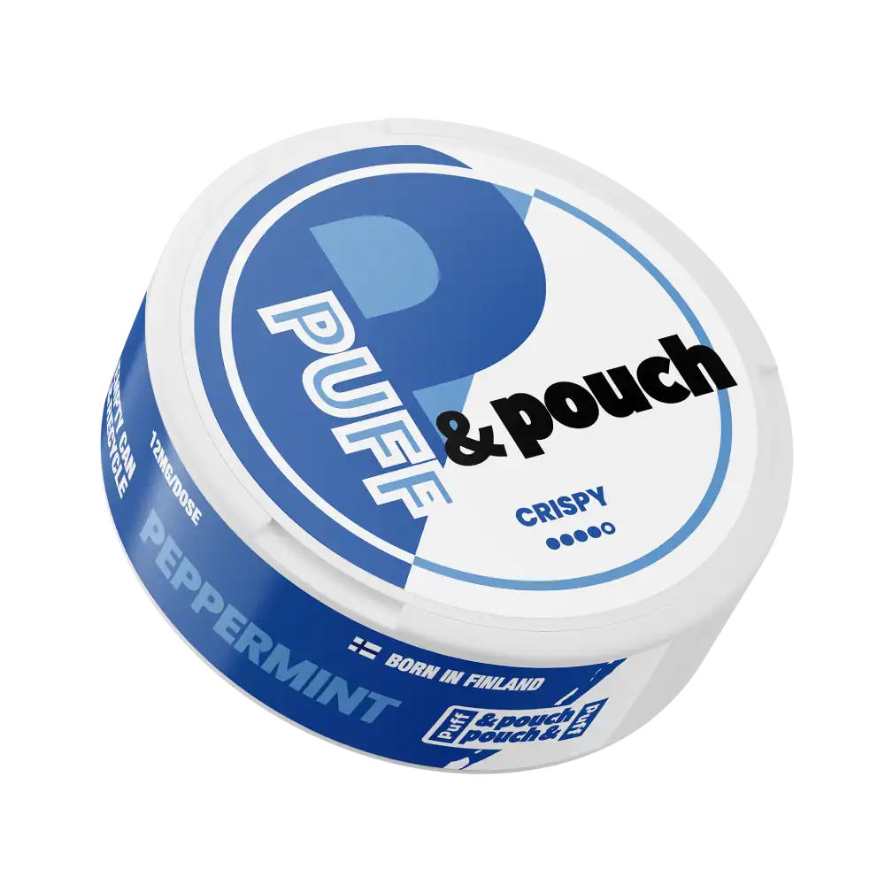 Puff & Pouch Knusprig Pfefferminz 12mg