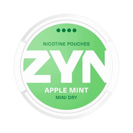 zyn mini jablko máta 6 mg silný