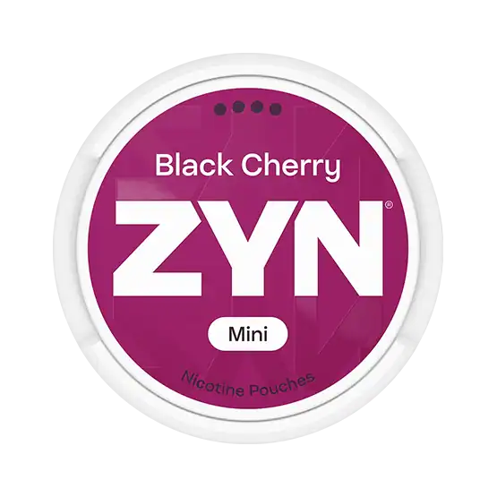 zyn mini black cherry 6-mg strong