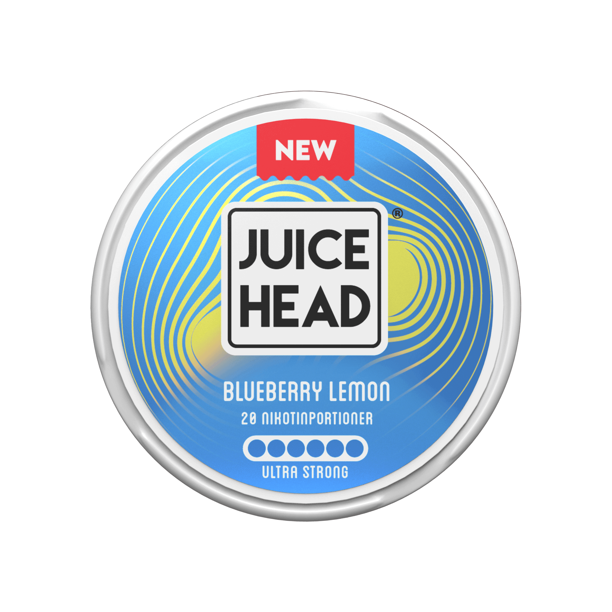 Juice Head توت أزرق وليمون 20 ملغ