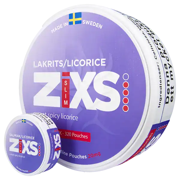 ZIXS sladké drievko Slim Jumbo Can