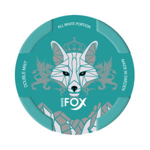 white fox double mint slim all white portion