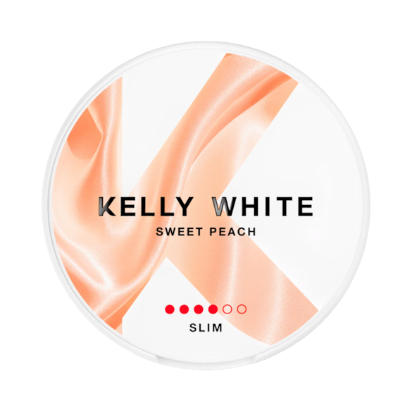 Kelly white sweet peach slim