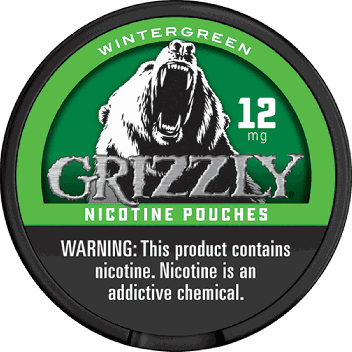 Grizzly Wintergreen 12mg