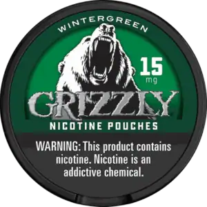 Grizzly Wintergreen 15mg
