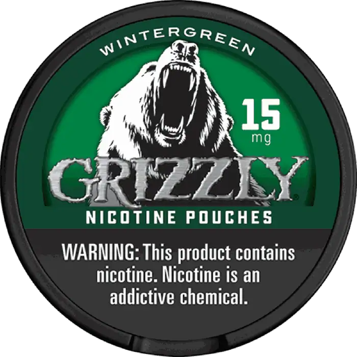 Grizzly Wintergreen 15mg