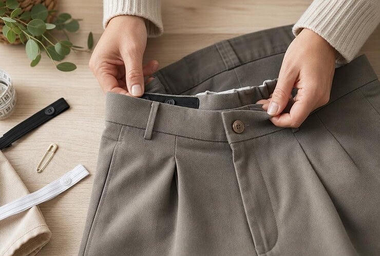 comment resserrer un pantalon à la taille sans couture