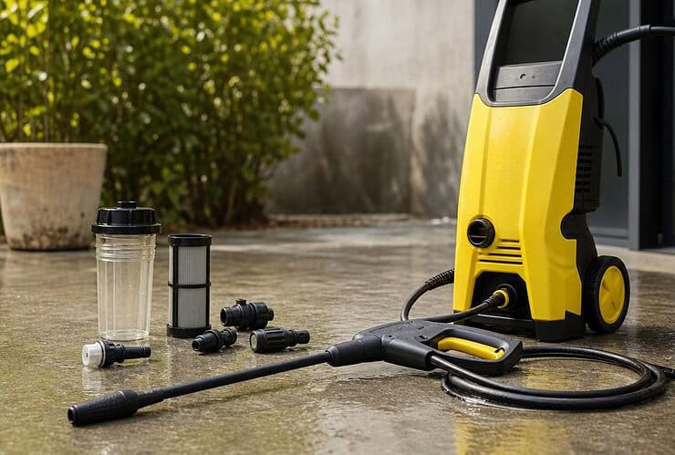 mon karcher tourne mais ne monte pas en pression