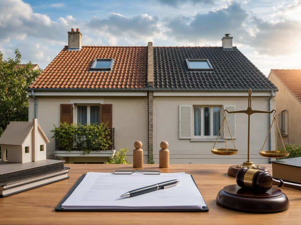 toiture commune sans copropriété