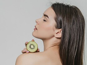 Kiwi et peau