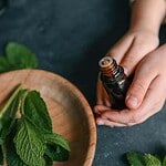 Menthe poivrée et peau