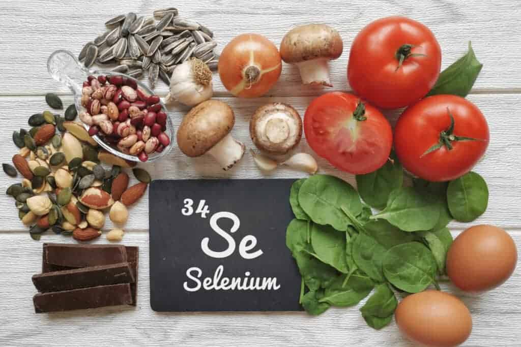 Sélénium et peau