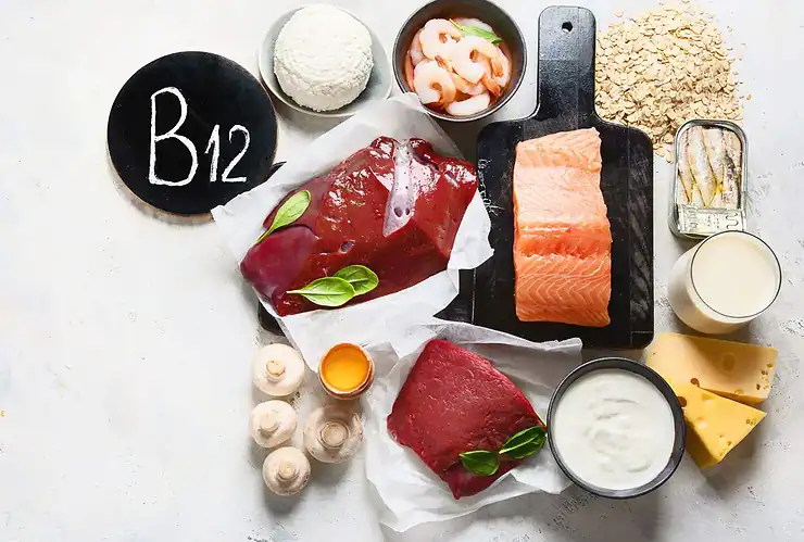 Vitamine B12 et peau