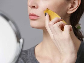 bienfaits de la banane sur la peau
