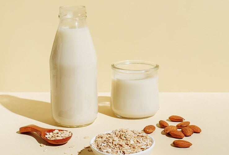 bienfaits du lait d'amande pour la peau