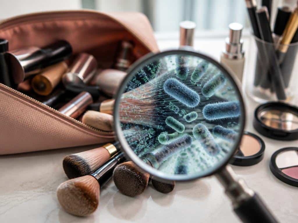 bacteries produits accessoires beaute dangers