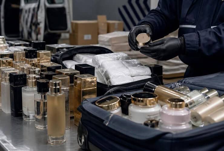 Cocaïne, Audi A1 et 9 428 € de cosmétiques de luxe : Joli coup de filet réalisé par la zone de police de La Louvière