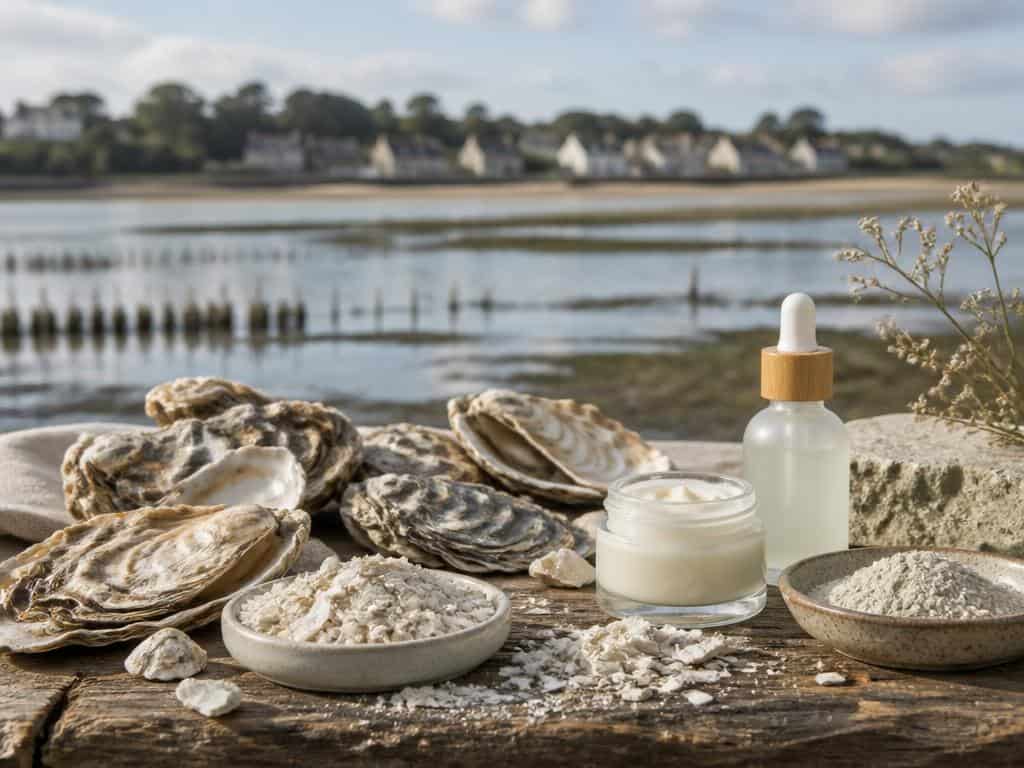 Comment les coquilles d’huîtres de Saint-Armel transforment la construction, les cosmétiques et l’économie circulaire