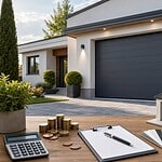 combien coûte une porte de garage