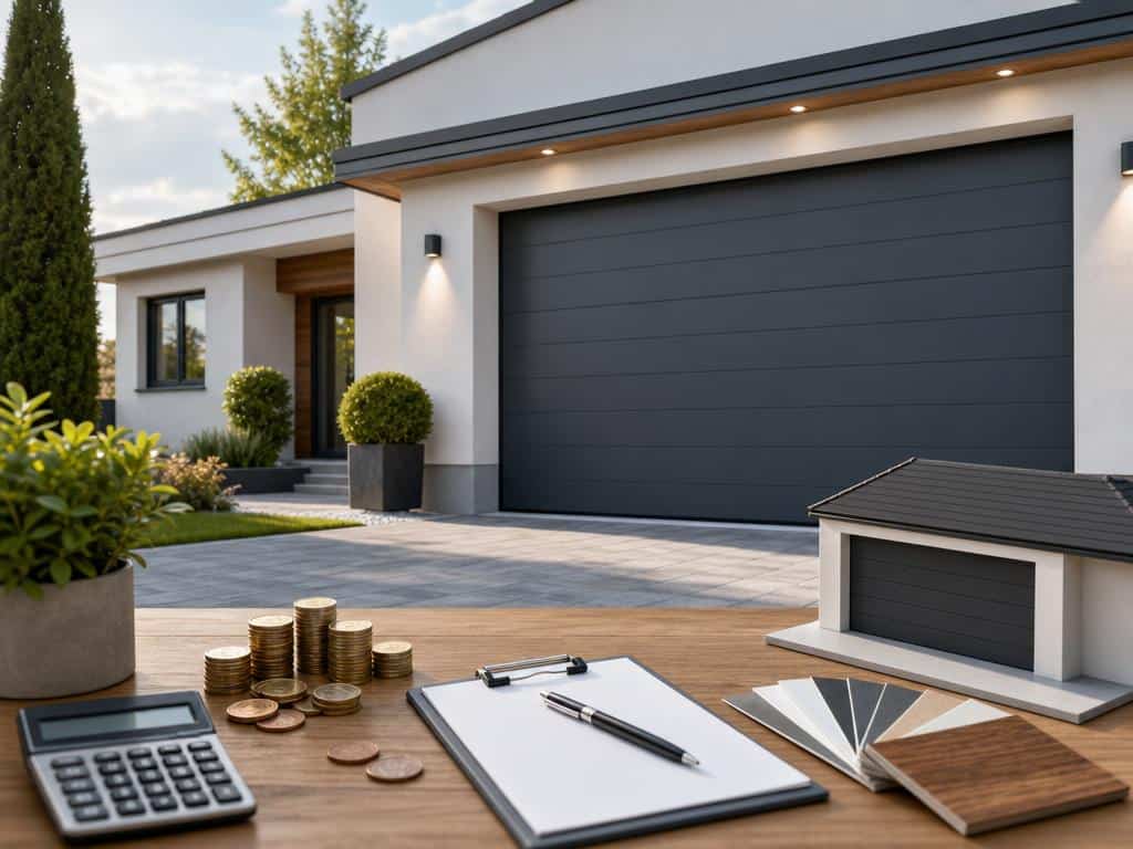 combien coûte une porte de garage