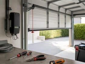 comment débloquer une porte de garage électrique