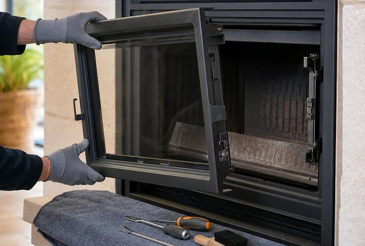 comment démonter la porte d’insert Philippe 700