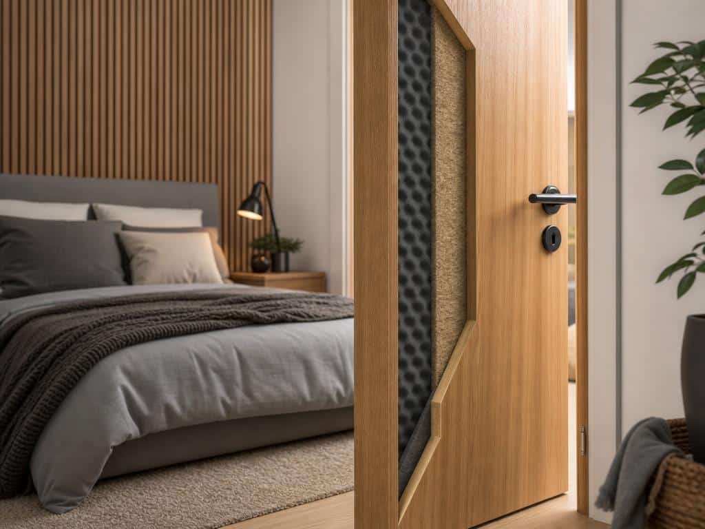 comment insonoriser une porte de chambre