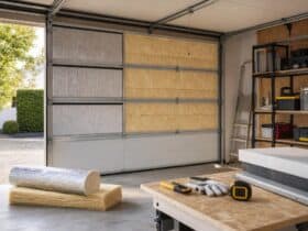 comment isoler une porte de garage