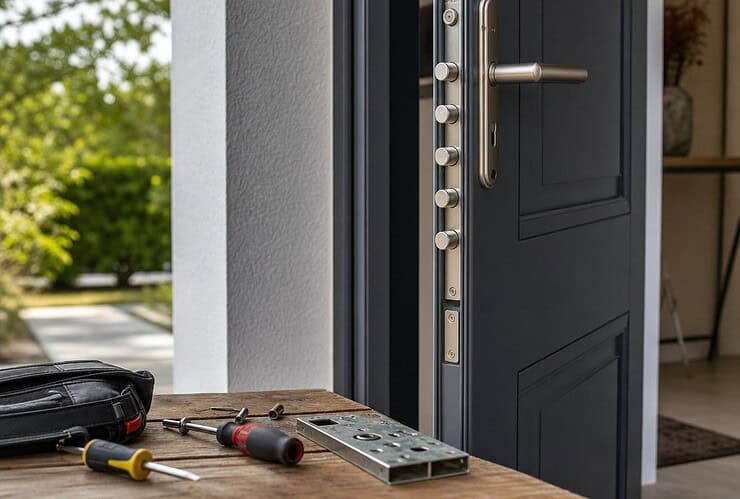 comment ouvrir une porte d’entrée 5 points bloquée