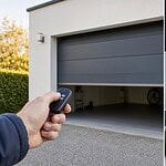 comment ouvrir une porte de garage électrique de l’extérieur
