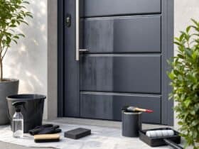 comment raviver la couleur d’une porte en aluminium