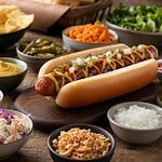 accompagnement hot dog