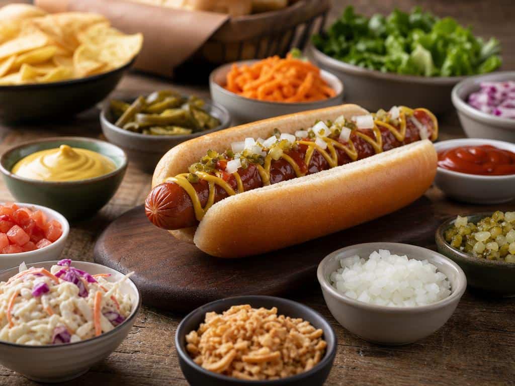 accompagnement hot dog