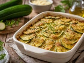 gratin de courgettes sans oeufs