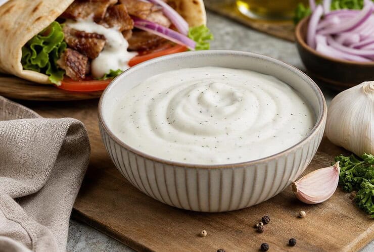 comment faire une sauce blanche pour kebab