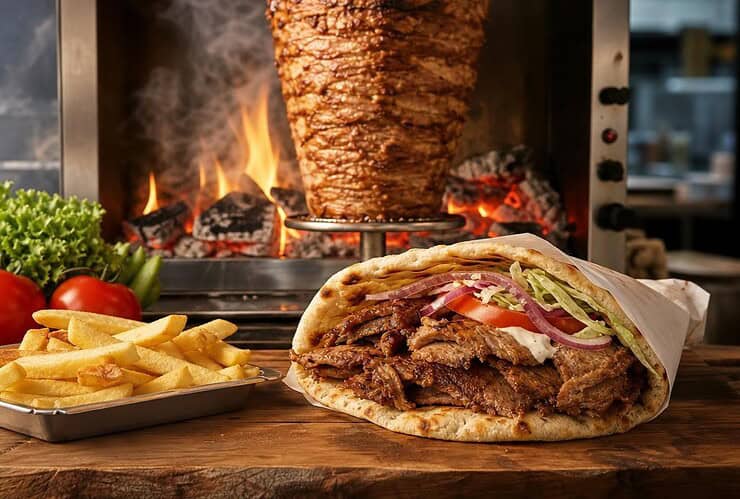 kebab a la braise