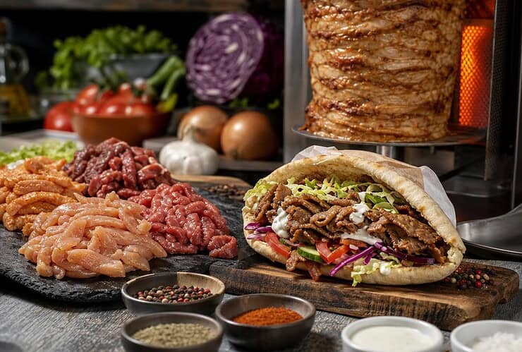 quelle viande pour le kebab