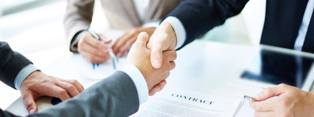 Image of a handshake